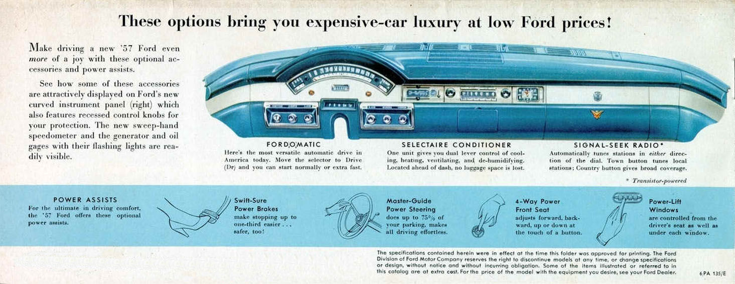 1957 Ford Full-Line Brochure Page 7